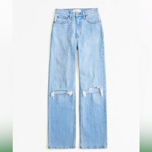 NWOT Abercrombie Jeans 8R Curve Love